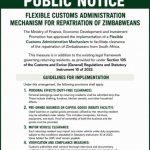 ZIMRA Relief For Returnees, Allowed To Bring Cars