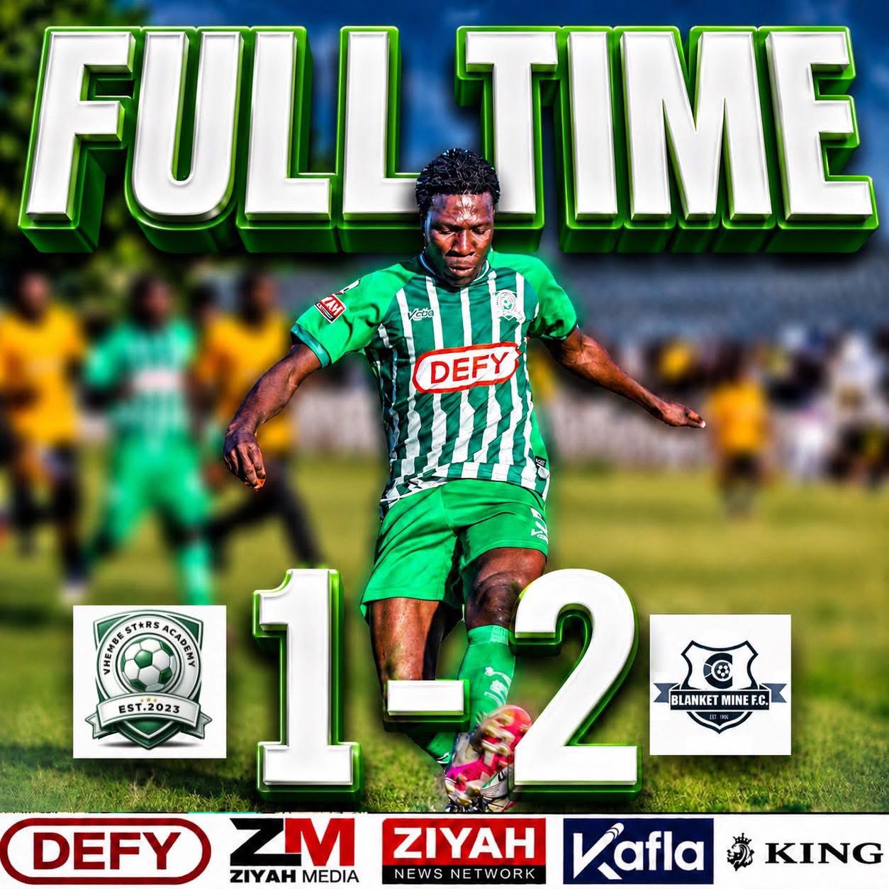 Vhembe In Narrow Loss To Blanket