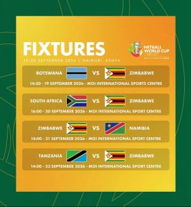 Zimbabwe Gems Gear Up for Netball World Cup Qualifiers